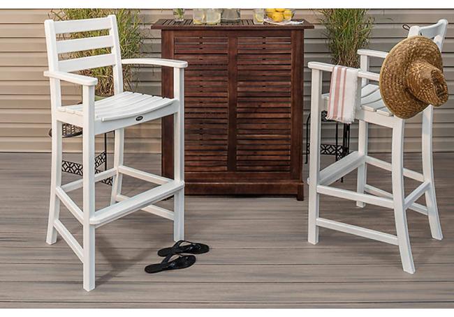 Trex outdoor bar stools deals